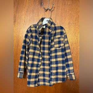 Boys Plaid Flannel Shirt by Crazy 8 size Small